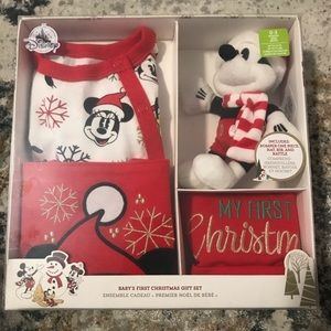Mickey Mouse First Christmas Gift Set for Baby